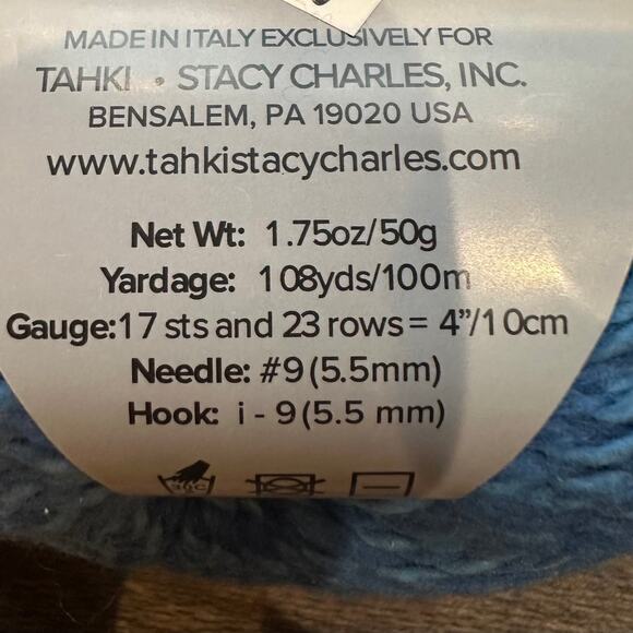 tahki yarn Tucson lot of 5 cotton wool blend - Picture 3 of 3